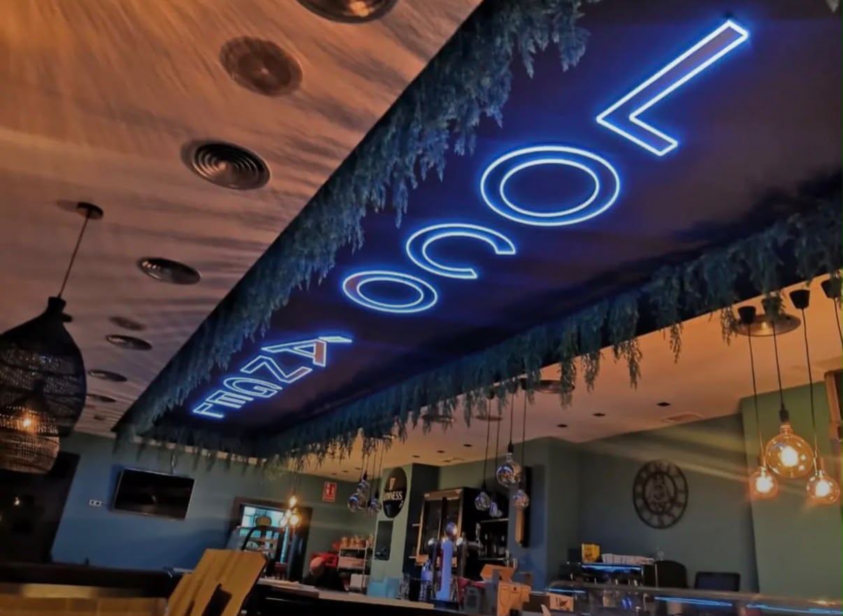 Ambiente del restaurante El Loco Ángel